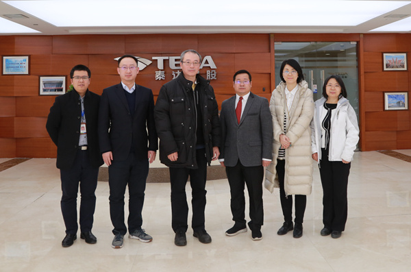 天津证监局领导来访