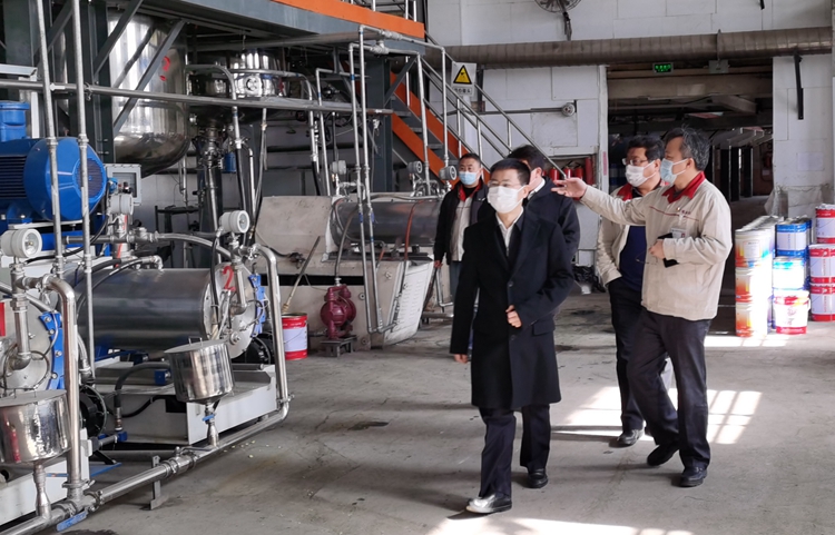 康市长到灯塔涂料指导工作.jpg